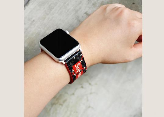 Supreme cheap iwatch band